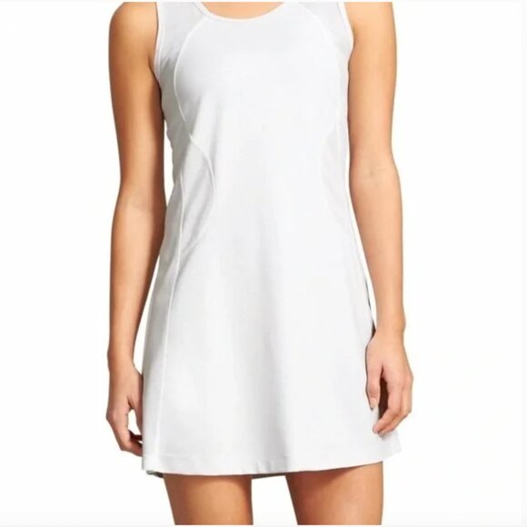 Athleta Rally On Tennis Athletic Dress in White: Size Small - Picture 2 of 10